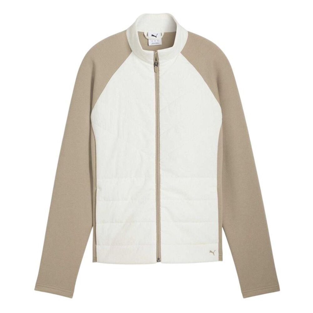 Puma Womens/Ladies Cloudspun Hybrid Fitted Jacket / Warm White
